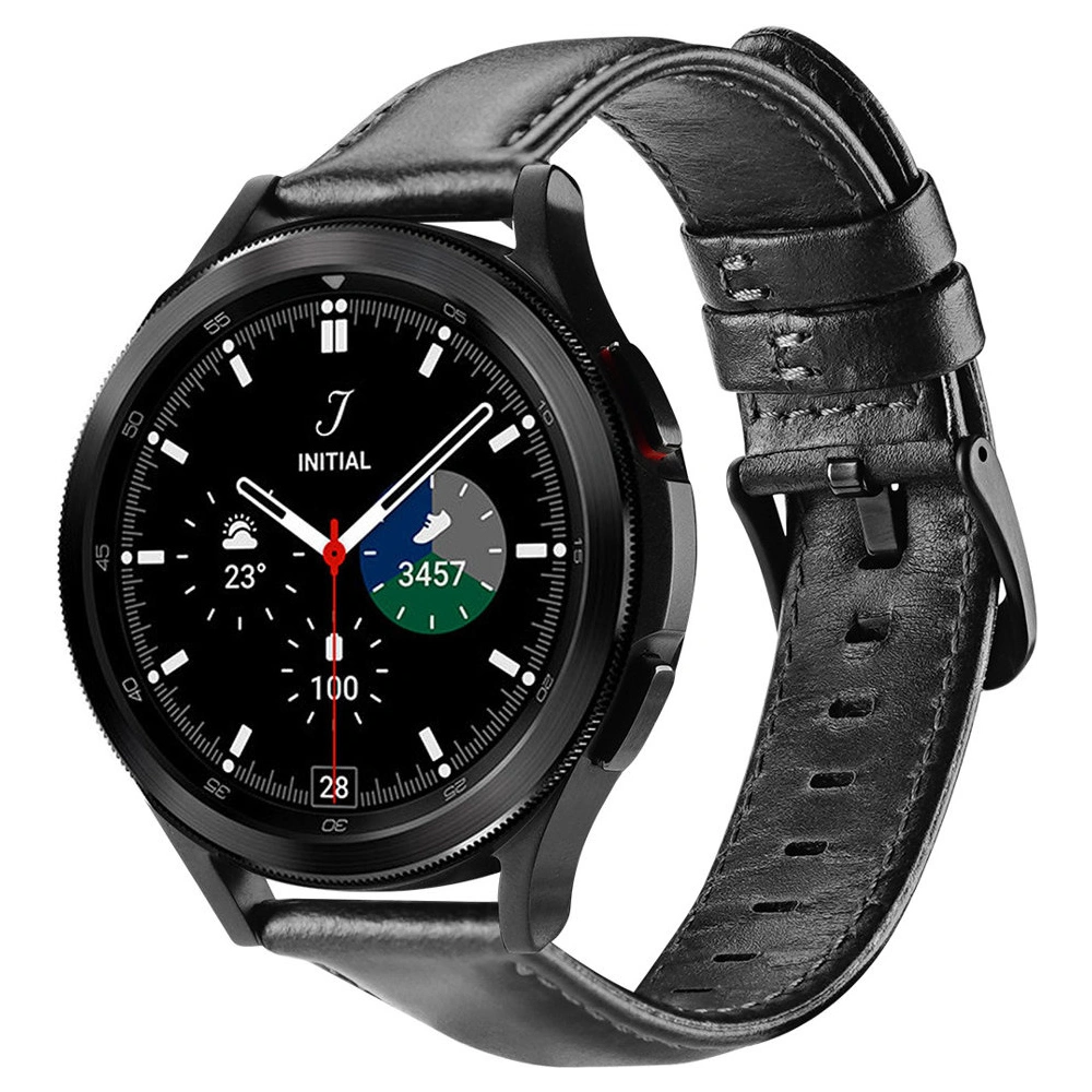 Hurtownia GSM - Pasek Dux Ducis Leather Strap Samsung Galaxy Watch/Huawei Watch/Honor Watch/Xiaomi Watch (22mm) czarny (Business Version) - DDS1267 - {ean13} - Hurt