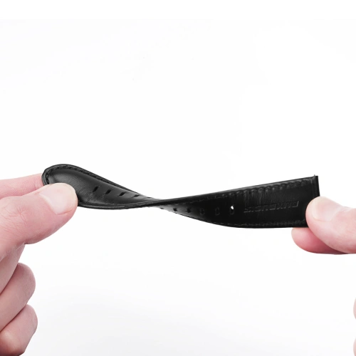 Pasek Dux Ducis Leather Strap Samsung Galaxy Watch/Huawei Watch/Honor Watch/Xiaomi Watch (22mm) czarny (Business Version)