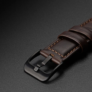 Hurtownia GSM - Pasek Dux Ducis Leather Strap Samsung Galaxy Watch/Huawei Watch/Honor Watch/Xiaomi Watch (22mm) ciemnobrązowy (Business Version) - DDS1268 - {ean13} - Hurt