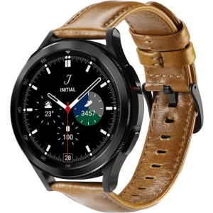 Hurtownia GSM - Pasek Dux Ducis din piele Samsung Galaxy Watch/Huawei Watch/Honor Watch/Xiaomi Watch (22mm) maro (Versiunea Business) - DDS1269 - {ean13} - Hurt