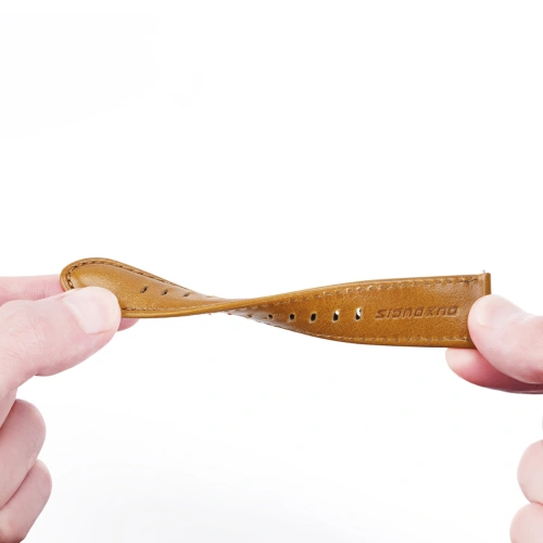 Pasek Dux Ducis Leather Strap Samsung Galaxy Watch/Huawei Watch/Honor Watch/Xiaomi Watch (22mm) brązowy (Business Version)