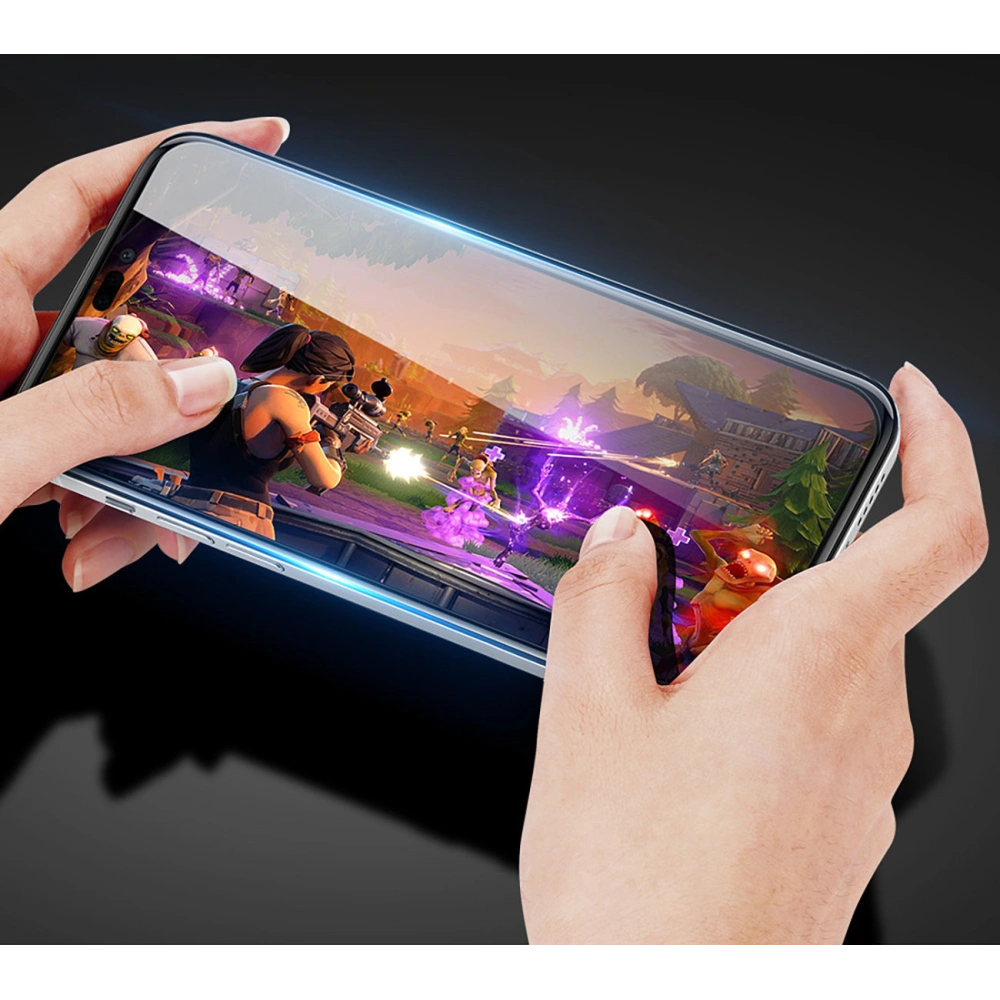 Hurtownia GSM - Edzett üveg Dux Ducis 10D Tempered Glass Apple iPhone 14 Pro fekete (tokbarát) - DDS1271 - {ean13} - Hurt