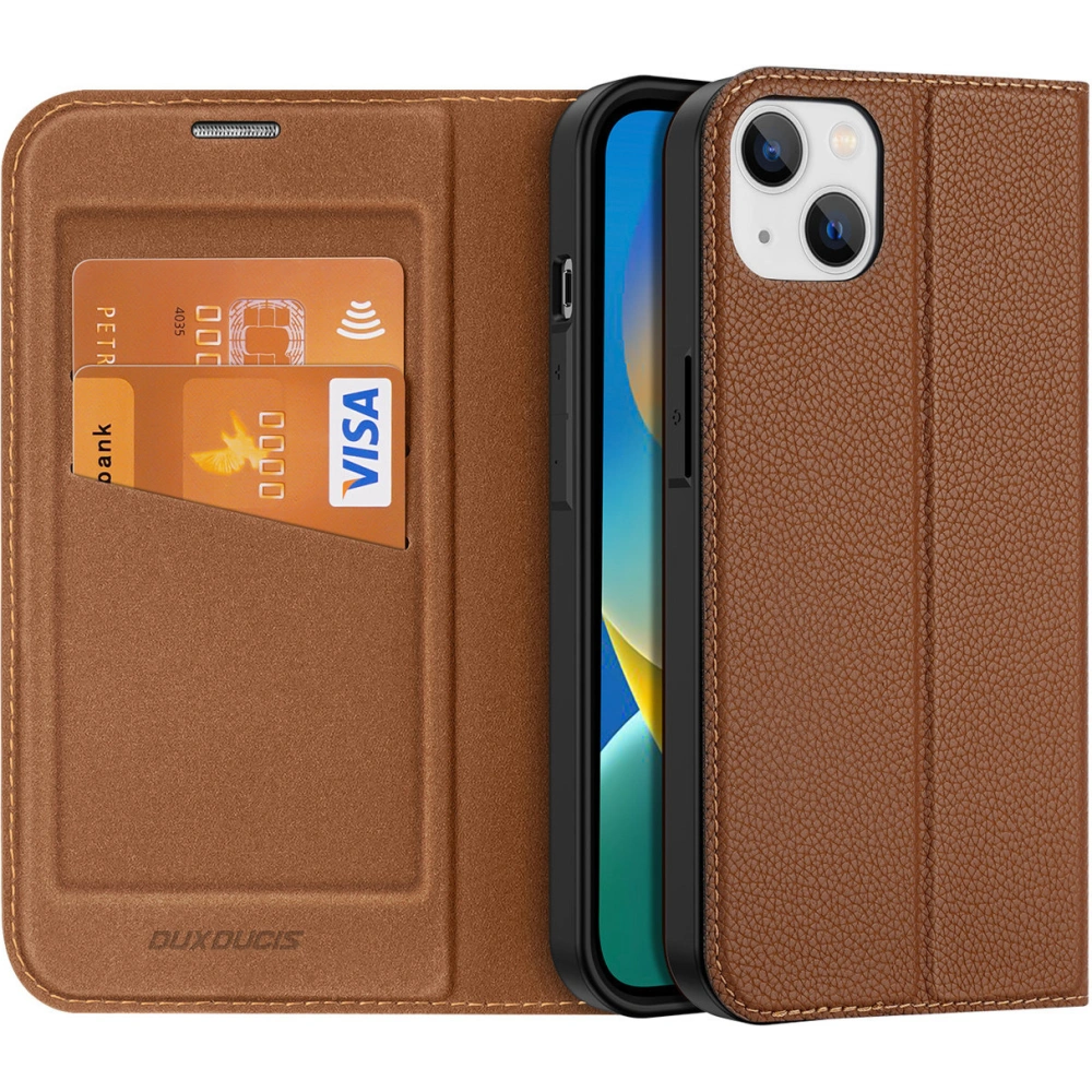 Hurtownia GSM - Etui Etui Dux Ducis Skin X2 Apple iPhone 14 Plus / 15 Plus hnědý - DDS1285 - {ean13} - Hurt