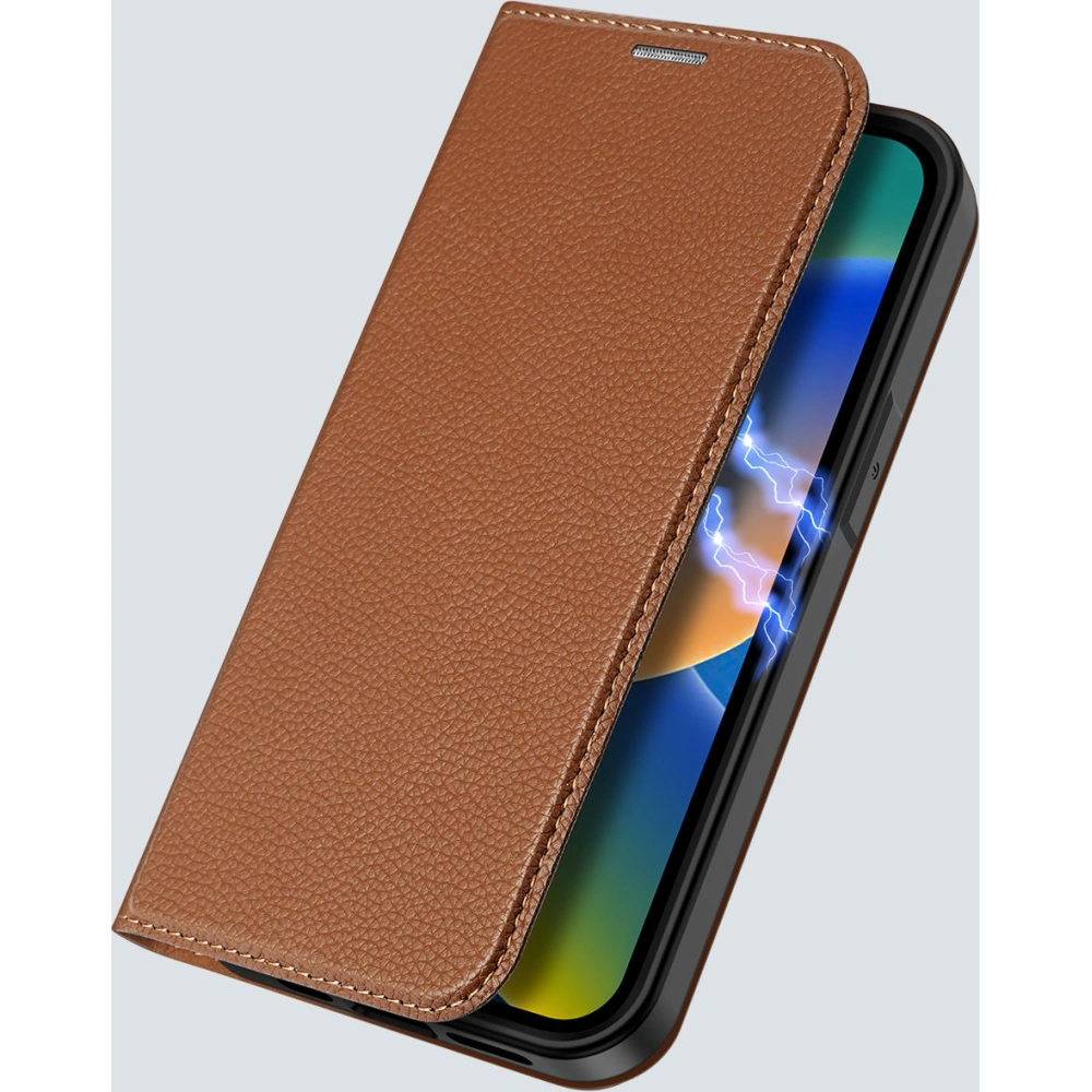 Hurtownia GSM - Etui Etui Dux Ducis Skin X2 Apple iPhone 14 Plus / 15 Plus hnědý - DDS1285 - {ean13} - Hurt