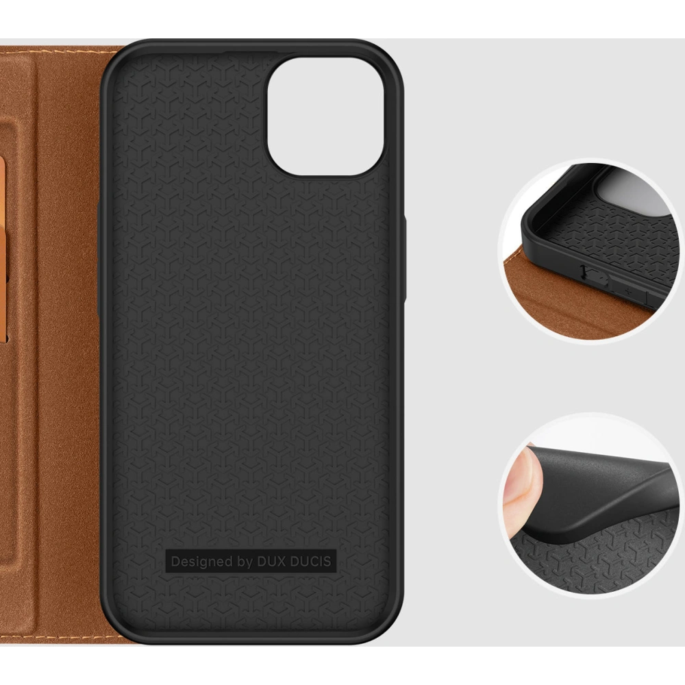 Hurtownia GSM - Etui Etui Dux Ducis Skin X2 Apple iPhone 14 Plus / 15 Plus hnědý - DDS1285 - {ean13} - Hurt