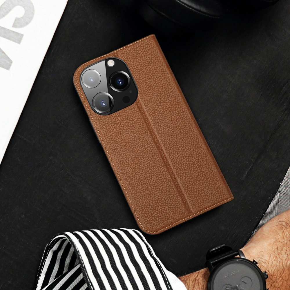 Hurtownia GSM - Etui Etui Dux Ducis Skin X2 Apple iPhone 14 Pro brązowy - DDS1288 - {ean13} - Hurt