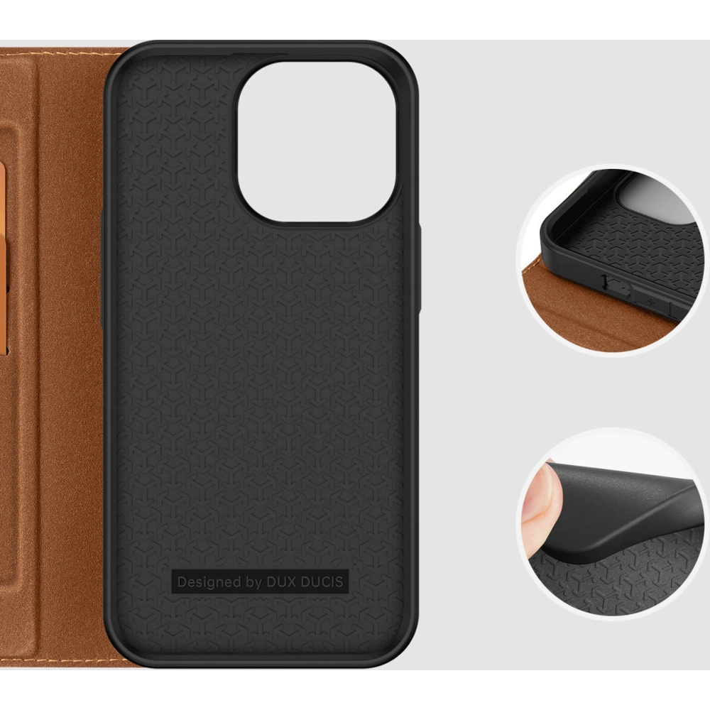 Hurtownia GSM - Etui Etui Dux Ducis Skin X2 Apple iPhone 14 Pro brązowy - DDS1288 - {ean13} - Hurt