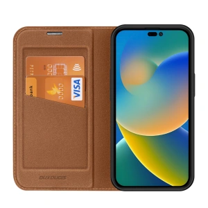 Case Dux Ducis Skin X2 für Apple iPhone 14 Pro Max in Braun