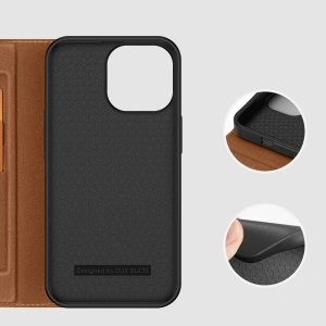 Case Dux Ducis Skin X2 für Apple iPhone 14 Pro Max in Braun