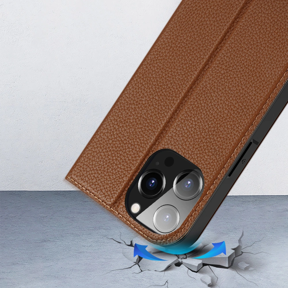 Hurtownia GSM - Etui Etui Dux Ducis Skin X2 Apple iPhone 14 Pro Max brązowy - DDS1291 - {ean13} - Hurt