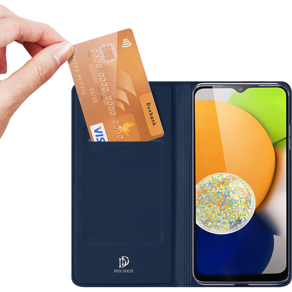 Hurtownia GSM - Etui Dux Ducis Skin Pro Samsung Galaxy A03 modré - DDS1293 - {ean13} - Hurt