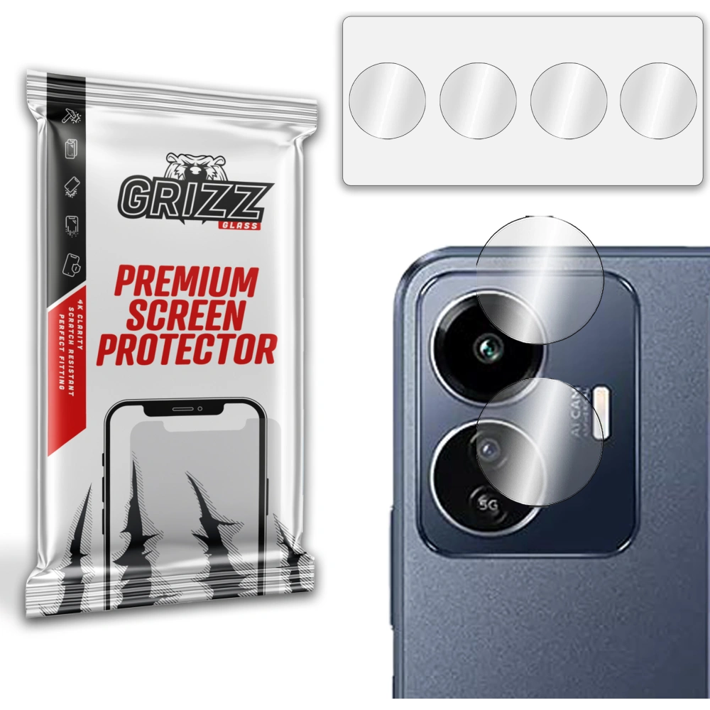Hurtownia GSM - Üveg a GrizzGlass HybridGlass fényképezőgéphez vivo iQOO Z6 Lite-hoz - GRZ3311 - {ean13} - Hurt