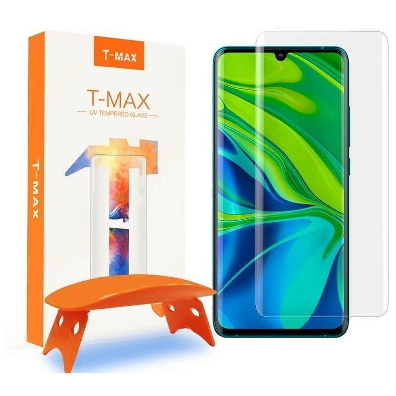Hurtownia T-Max - 5903068634666 - TMX030 - Szkło hartowane UV T-Max Glass Xiaomi Mi Note 10 - B2B homescreen