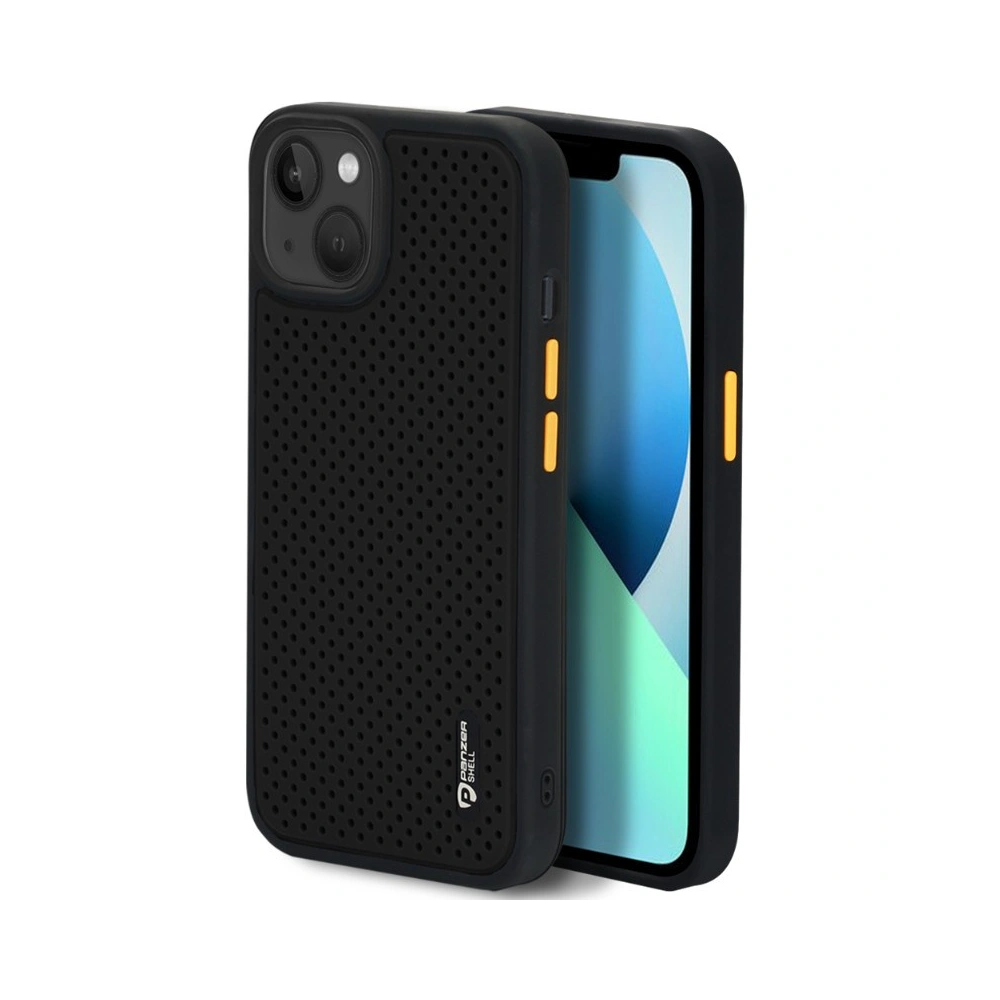 Hurtownia GSM - Case PanzerShell Air Cooling Apple iPhone 13 schwarz - PSH61 - {ean13} - Hurt