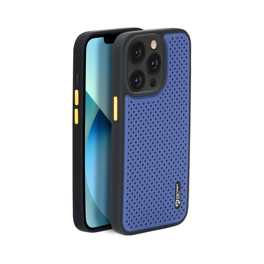 Wholesale PanzerShell Air Cooling Apple iPhone 13 Pro blue - PSH66 - {ean13} - Hurt