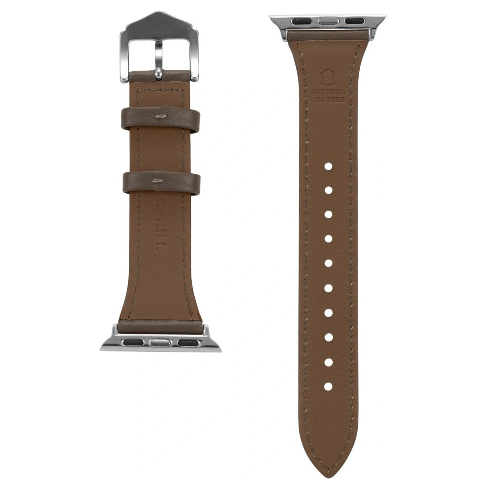 Hurtownia GSM - Pasek Spigen Cyrill Kajuk Apple Watch 4/5/6/7/SE 40/41mm Khaki - SPN2545 - {ean13} - Hurt