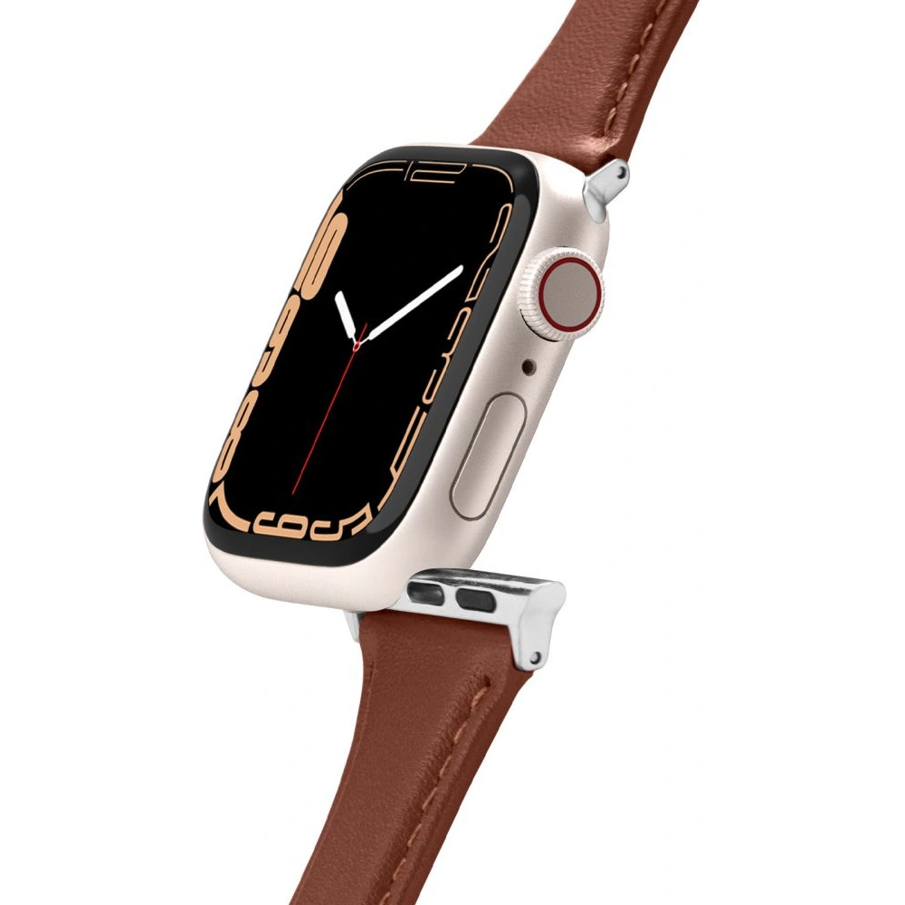 Hurtownia GSM - Pasek Spigen Cyrill Kajuk Apple Watch 4/5/6/7/SE 40/41mm Kaštan - SPN2546 - {ean13} - Hurt