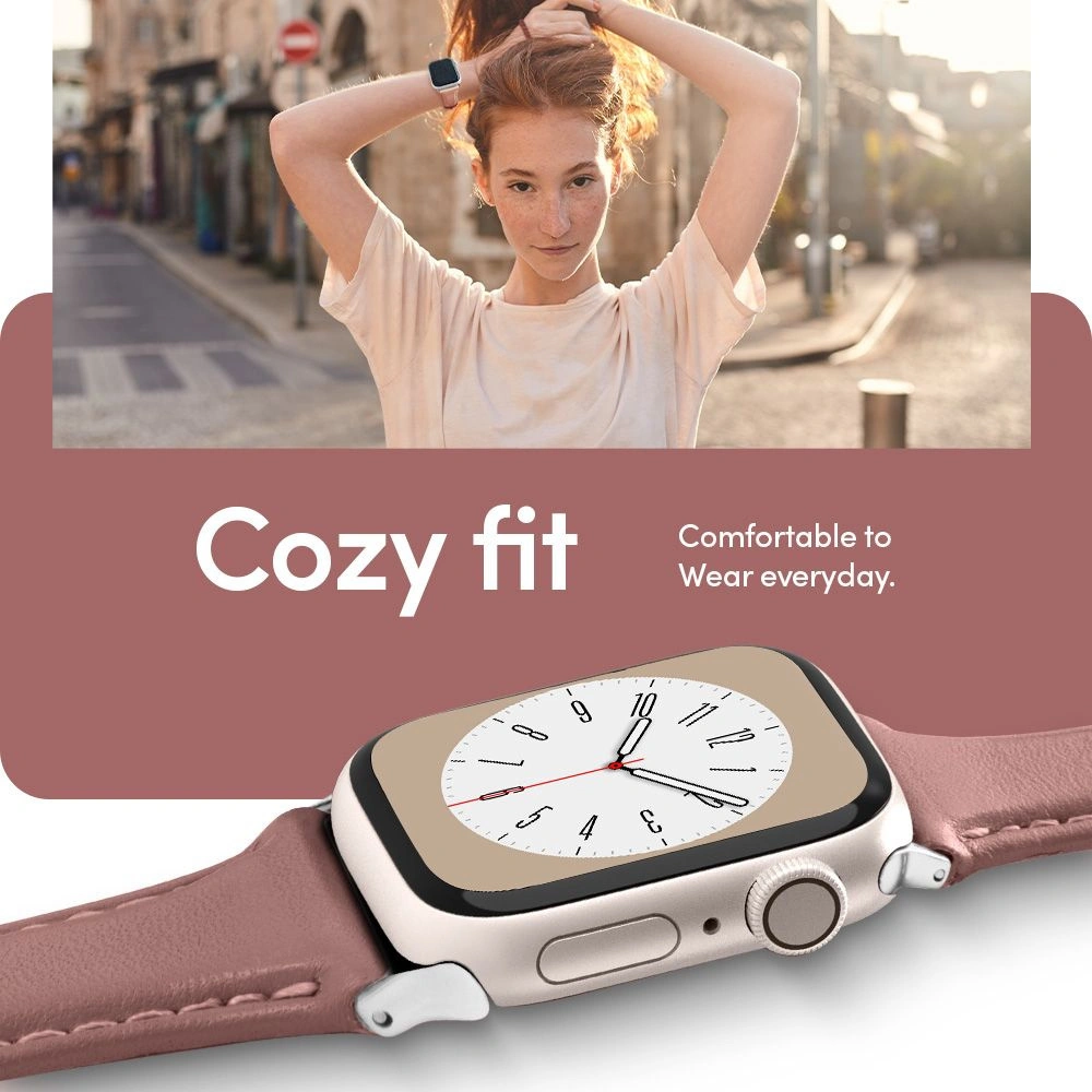 Hurtownia GSM - Pasek Spigen Cyrill Kajuk Apple Watch 4/5/6/7/SE 40/41mm Rose - SPN2547 - {ean13} - Hurt