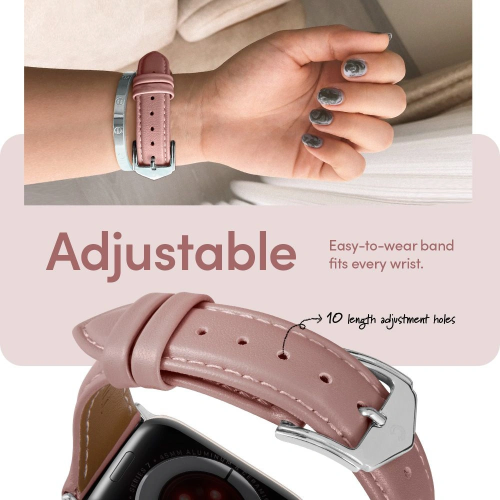 Hurtownia GSM - Pasek Spigen Cyrill Kajuk Apple Watch 4/5/6/7/SE 40/41mm Rose - SPN2547 - {ean13} - Hurt