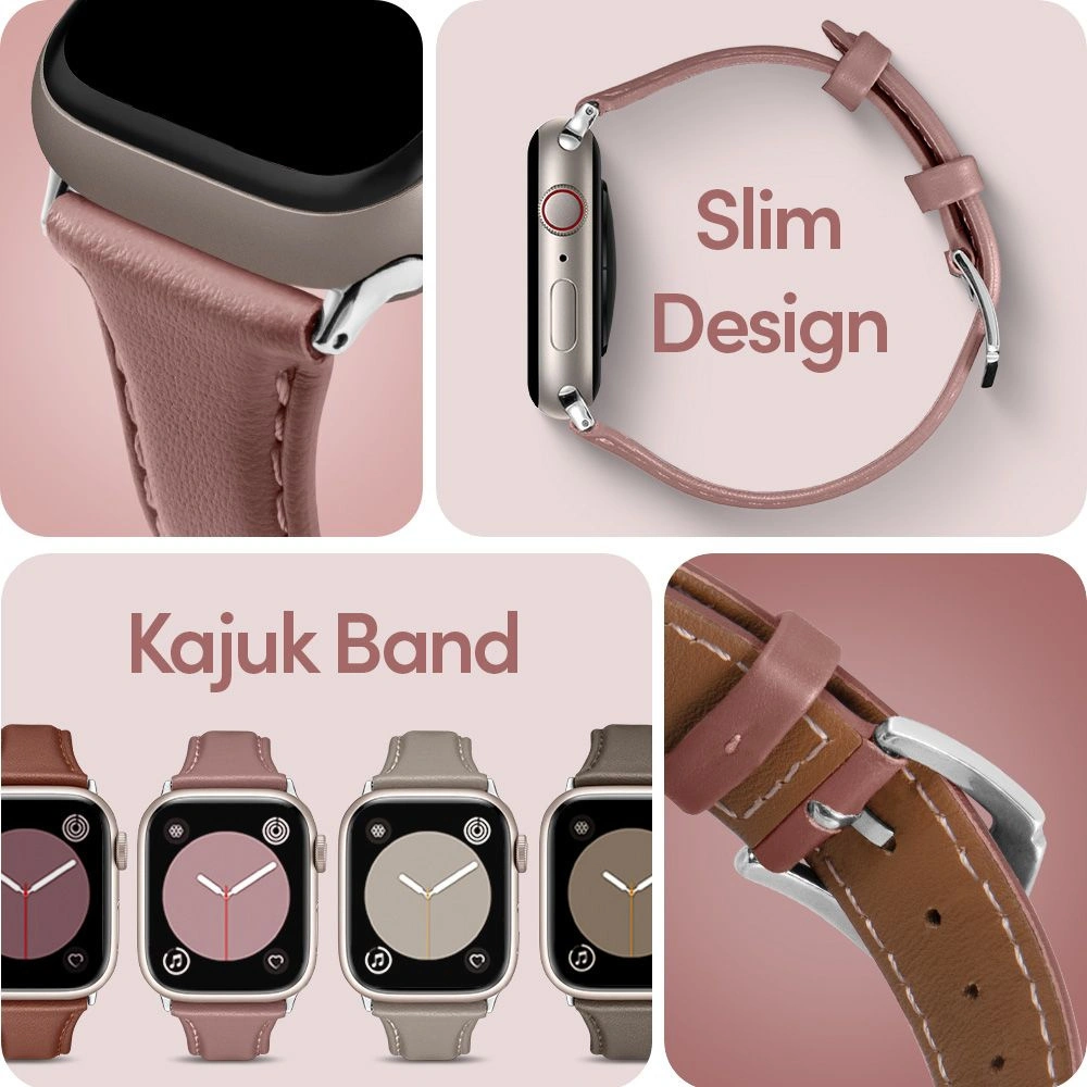 Hurtownia GSM - Pasek Spigen Cyrill Kajuk Apple Watch 4/5/6/7/SE 40/41mm Rose - SPN2547 - {ean13} - Hurt