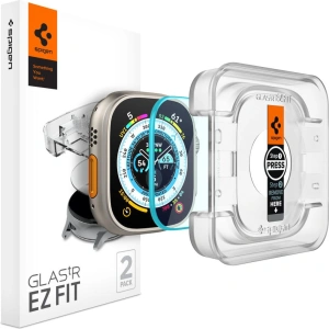 Hurtownia GSM - Edzett üveg Spigen GLAS.tR ez Fit Apple Watch Ultra 49mm Clear [2 PACK] - SPN2548 - {ean13} - Hurt