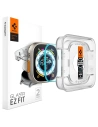 Edzett üveg Spigen GLAS.tR ez Fit Apple Watch Ultra 49mm Clear [2 PACK]