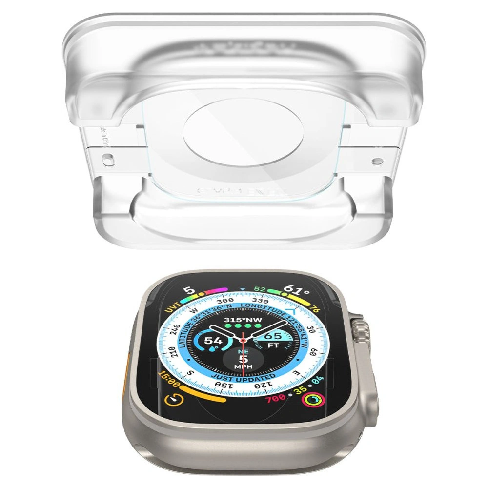 Hurtownia GSM - Gehärtetes Glas Spigen GLAS.tR ez Fit Apple Watch Ultra 49mm Klar [2 PACK] - SPN2548 - {ean13} - Hurt
