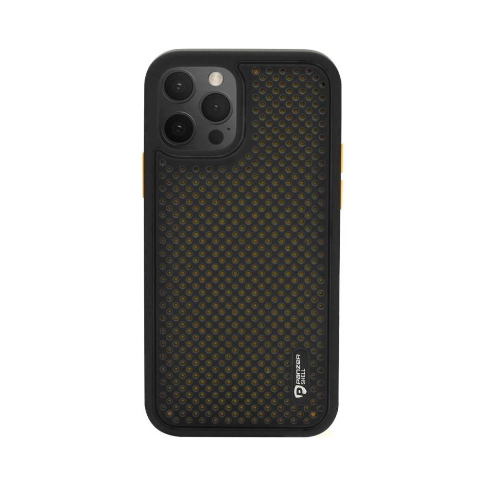 Hurtownia GSM - Case PanzerShell Air Cooling Apple iPhone 12/12 Pro schwarz - PSH77 - {ean13} - Hurt