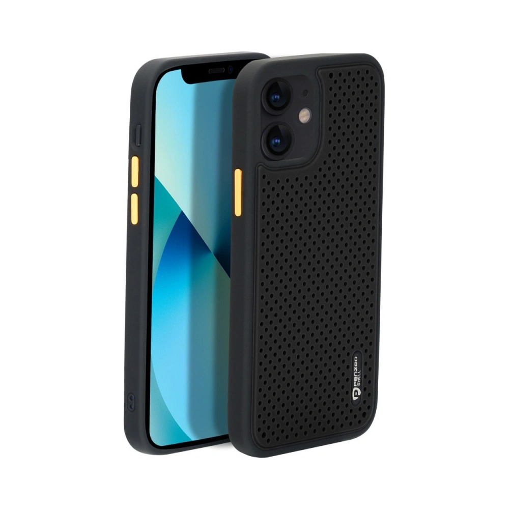 Hurtownia GSM - Case PanzerShell Air Cooling Apple iPhone 12/12 Pro schwarz - PSH77 - {ean13} - Hurt