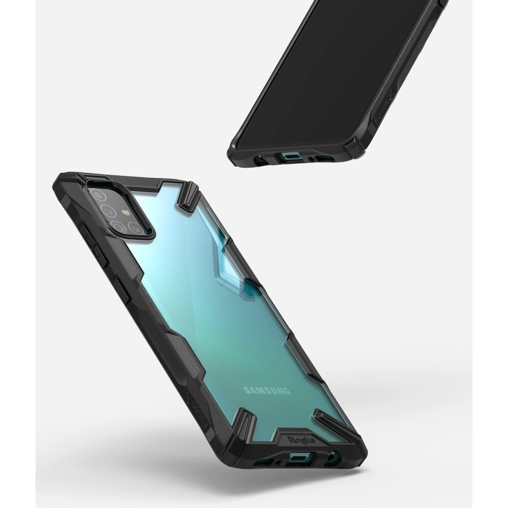 Hurtownia GSM - Etui Ringke Fusion-X Samsung Galaxy A51 Černé - RGK1080BLK - {ean13} - Hurt
