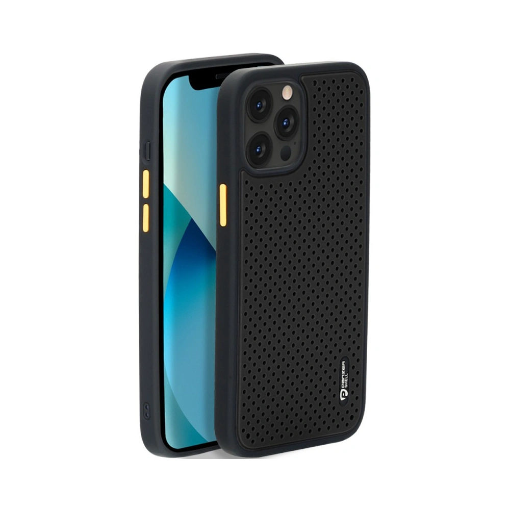 Hurtownia GSM - Case PanzerShell Air Cooling Apple iPhone 12 Pro Max schwarz - PSH81 - {ean13} - Hurt