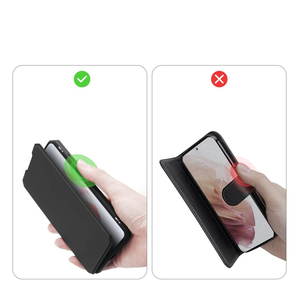 Hurtownia GSM - Etui Dux Ducis Skin X Samsung Galaxy S21+ Plus černé - DDS1294 - {ean13} - Hurt