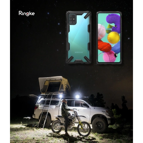 Etui Ringke Fusion-X Samsung Galaxy A51 Space Blue