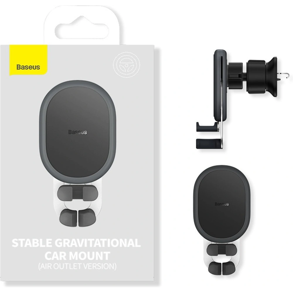 Wholesale Baseus Gravity Air Vent Car Mount white - BSU3610 - {ean13} - Hurt