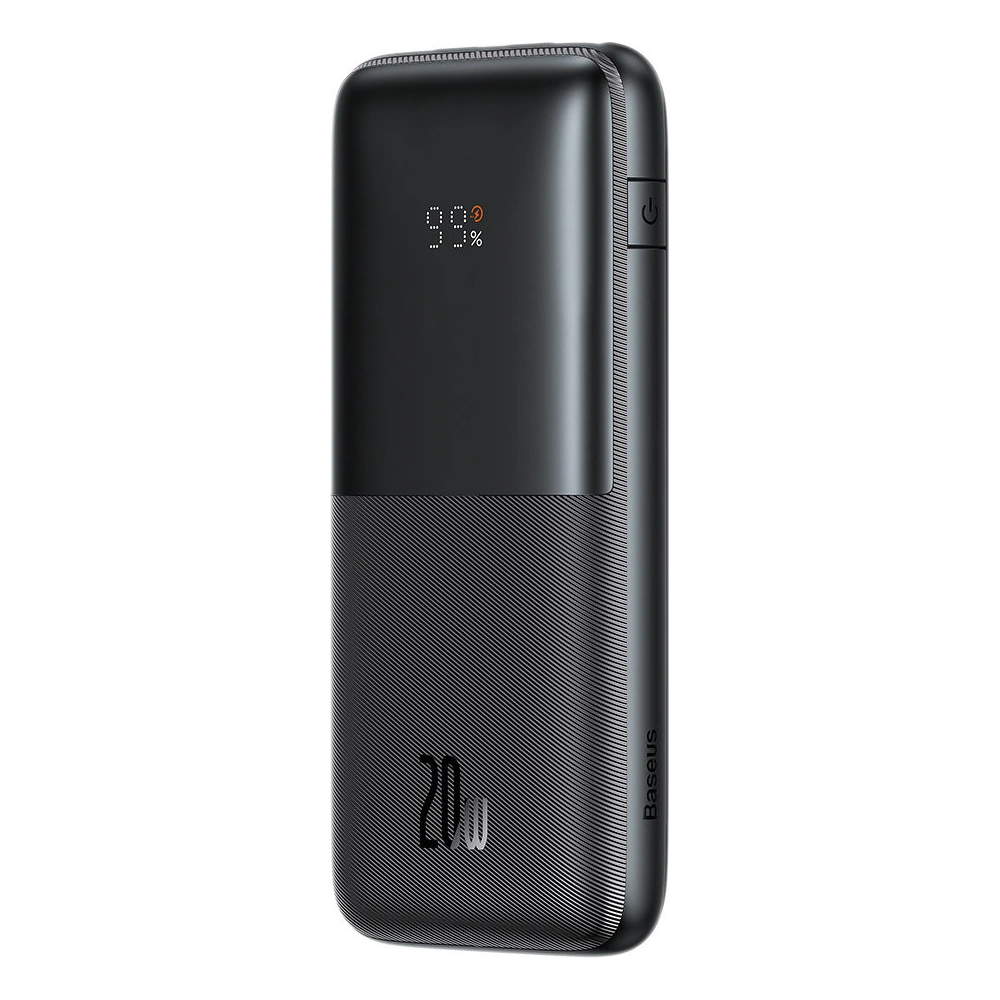Hurtownia GSM - Powerbank Baseus Bipow Pro 10000mAh 20W + USB-A/USB-C 3A kábel 0.3m fekete - BSU3611 - {ean13} - Hurt