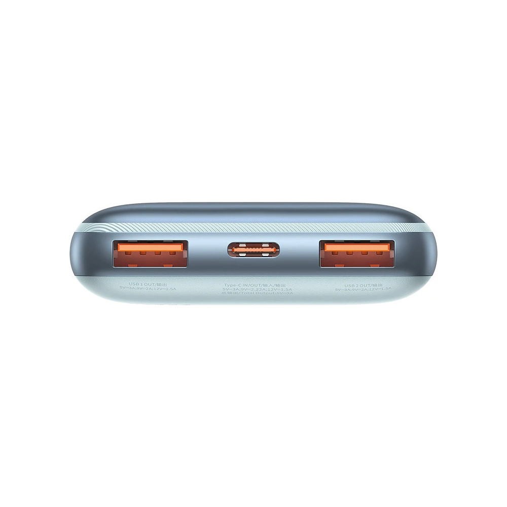 Hurtownia GSM - Powerbank Baseus Bipow Pro 10000mAh 20W + USB-A/USB-C 3A kábel 0.3m kék - BSU3613 - {ean13} - Hurt