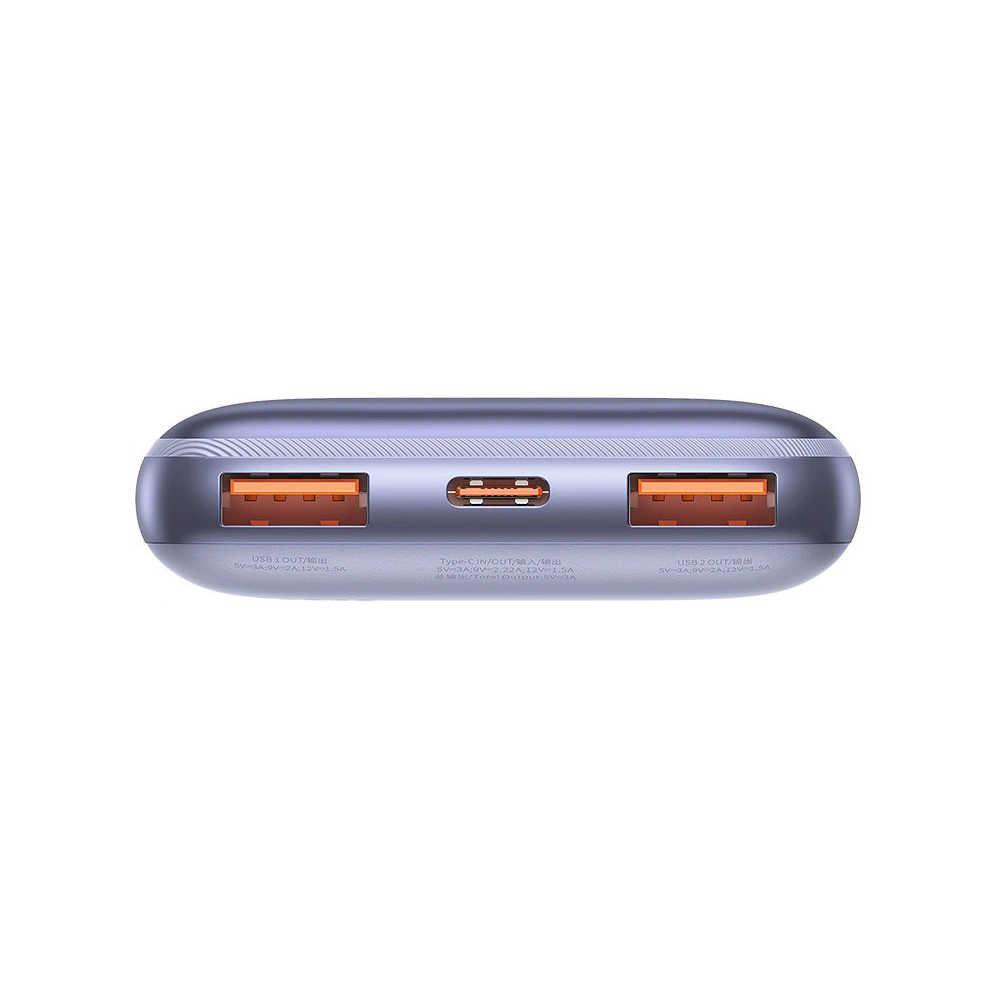 Hurtownia GSM - Powerbank Baseus Bipow Pro 10000mAh 20W + USB-A/USB-C 3A kábel 0.3m lila - BSU3614 - {ean13} - Hurt