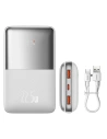 Powerbank Baseus Bipow Pro 20000mAh 22.5W + USB-A/USB-C 3A kábel 0.3m fehér (PPBD040302)