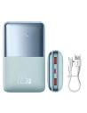 Powerbank Baseus Bipow Pro 20000mAh 22.5W + USB-A/USB-C 3A kábel 0.3m kék