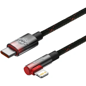 Kabel kątowy Baseus MVP 2 Elbow Power Delivery USB-C/Lightning 1m 20W rot