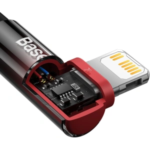 Kabel kątowy Baseus MVP 2 Elbow Power Delivery USB-C/Lightning 1m 20W rot