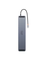 Hurtownia GSM - Hub Baseus EliteJoy Gen2 11w1 + kabel USB-C 0,25m šedý - BSU3621 - {ean13} - Hurt