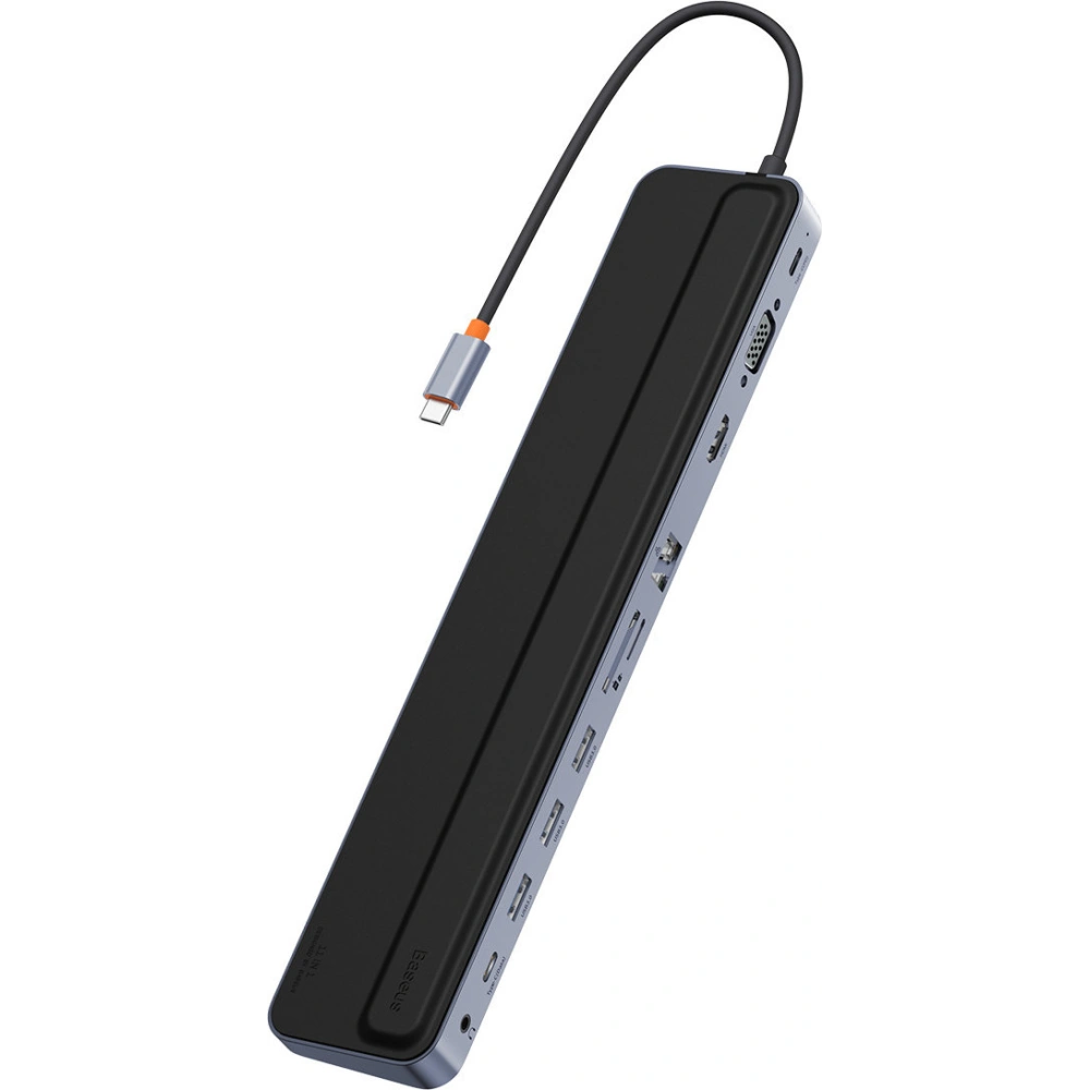 Hurtownia GSM - Hub Baseus EliteJoy Gen2 11w1 + kabel USB-C 0,25m šedý - BSU3621 - {ean13} - Hurt
