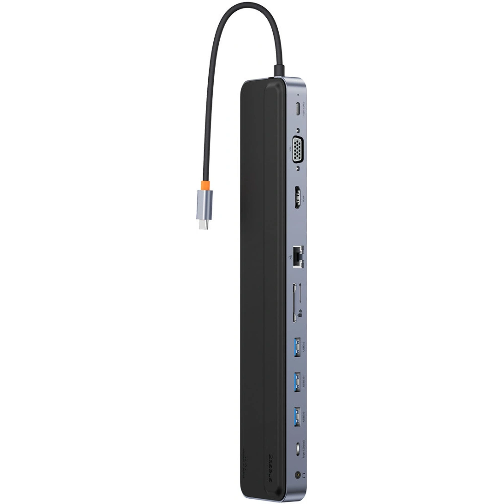 Hurtownia GSM - Hub Baseus EliteJoy Gen2 11w1 + kabel USB-C 0,25m šedý - BSU3621 - {ean13} - Hurt