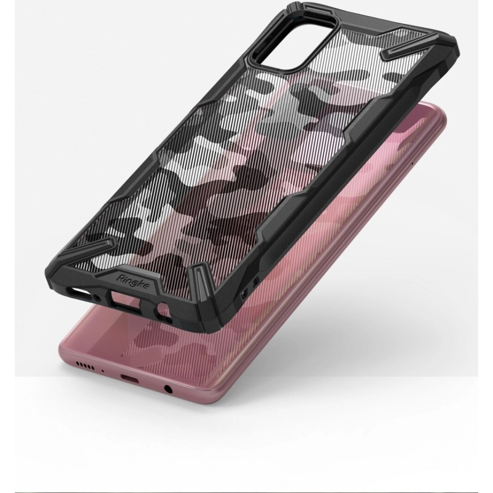 Hurtownia GSM - Etui Ringke Fusion-X Design Samsung Galaxy A71 Camo (Moro) černá - RGK1085MOB - {ean13} - Hurt