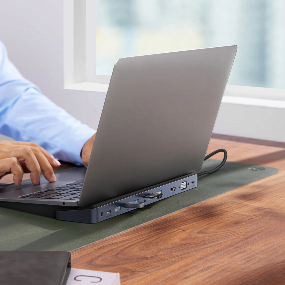 Hurtownia GSM - Hub Baseus EliteJoy Gen2 11w1 + kabel USB-C 0,25m šedý - BSU3621 - {ean13} - Hurt