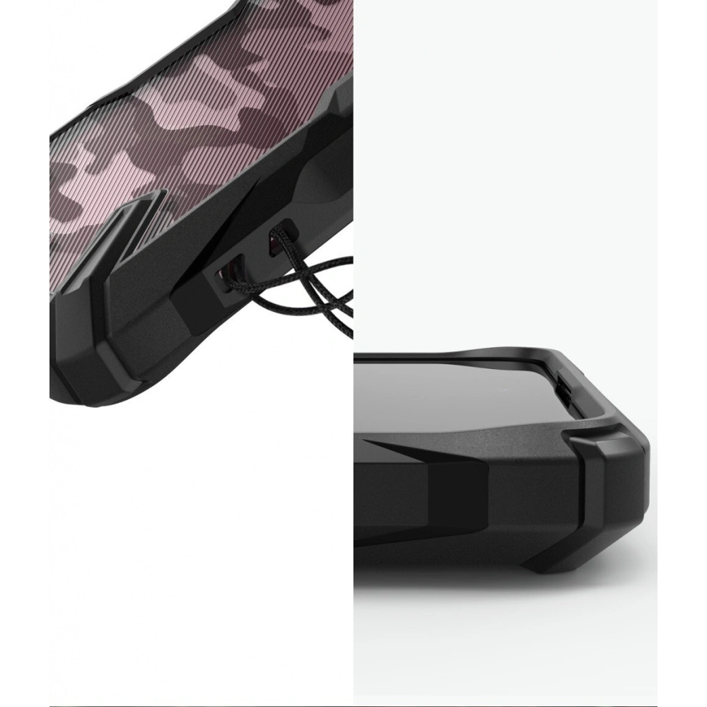 Hurtownia GSM - Etui Ringke Fusion-X Design Samsung Galaxy A71 Camo (Moro) černá - RGK1085MOB - {ean13} - Hurt
