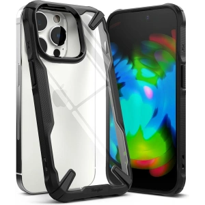 Etui Ringke Fusion-X Design Apple iPhone 14 Pro Negru