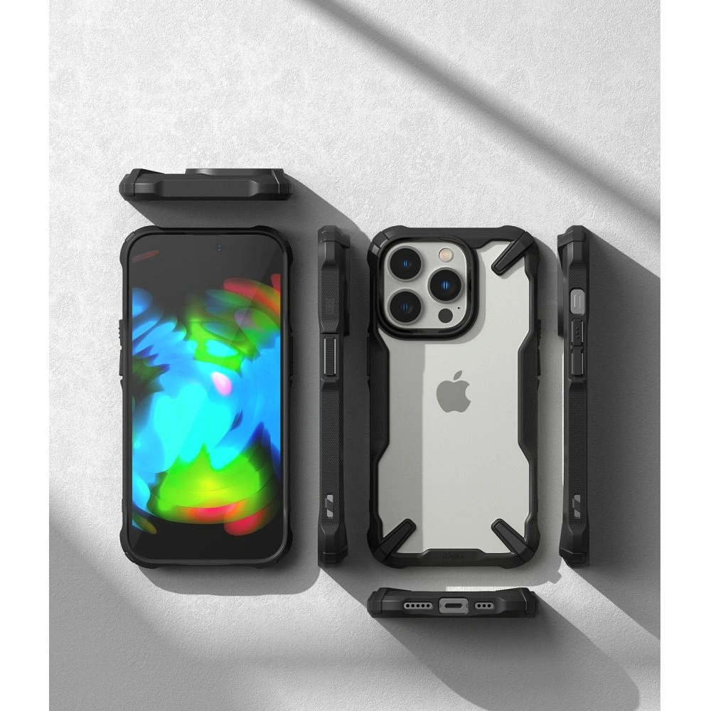 Hurtownia GSM - Etui Ringke Fusion-X Design Apple iPhone 14 Pro Negru - RGK1702 - {ean13} - Hurt