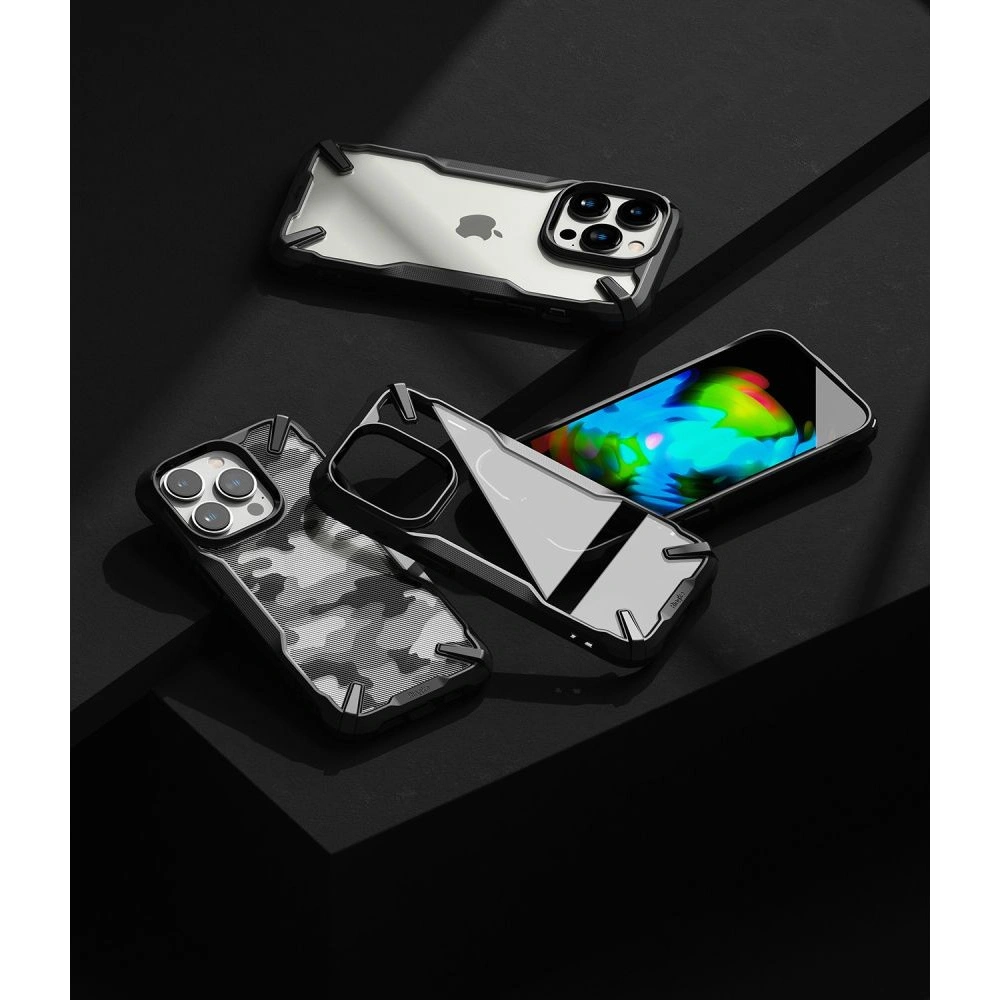 Hurtownia GSM - Etui Ringke Fusion-X Design Apple iPhone 14 Pro Negru - RGK1702 - {ean13} - Hurt